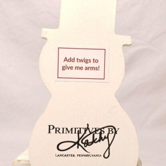 Advent Calendar PBK Wooden Box Sign Count Down To Christmas Snowman - Picture 5 of 6